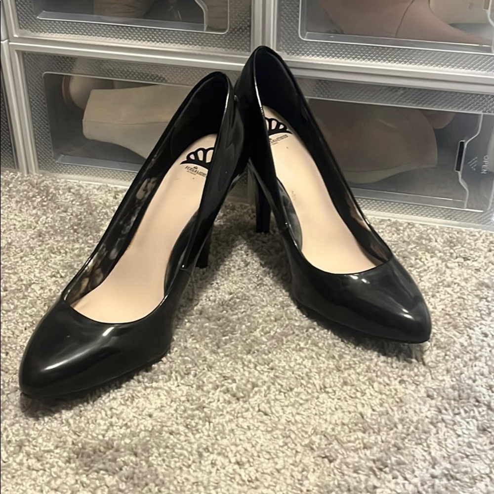 Black heels